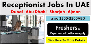 Female Receptionist Required in Automobile Industry Sharjah