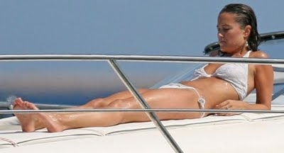 Pippa Middleton Sunbathing