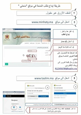 شرح طريقة التسجيل في موقع منحتي