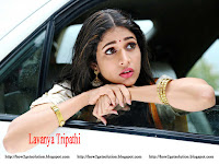 lavanya tripathi photo, lavanya, no. 1 dilwala actress name is lavanya tripathi, gorgeous indian celeb lavanya peeping out from car