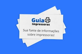 Cartão de visitas Guia Impressoras. Sua fonte de informações sobre impressoras!