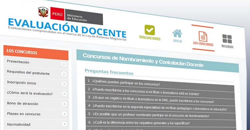 MINEDU: Preguntas y Respuestas para el Examen de Nombramiento Docente y Contrato Docente (23 Agosto 2015) www.minedu.gob.pe