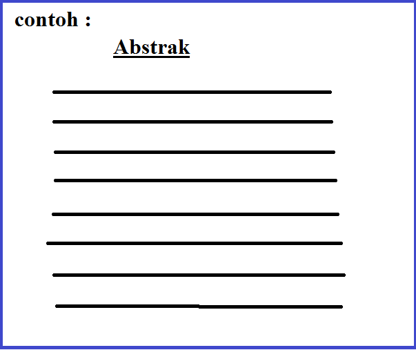 Contoh Abstrak Skripsi Yang Singkat - Simak Gambar Berikut