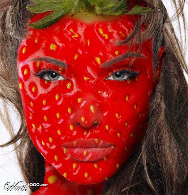 photoshop celebrity fruit