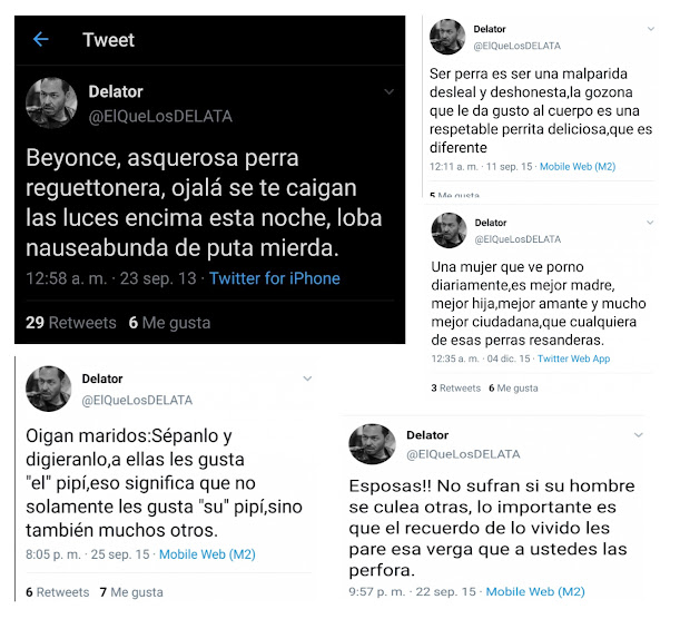 El escritor argumenta que son trinos de un personaje de uno de sus libros.