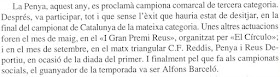 Nota del libro Els Annals de l'Orfeó Reusenc (1918-1993), temporada 1950/51