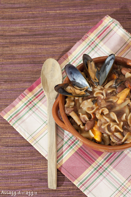 Pasta fagioli e cozze