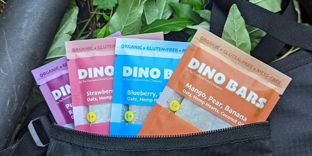Dino Bars Blueberry Bars for Kids