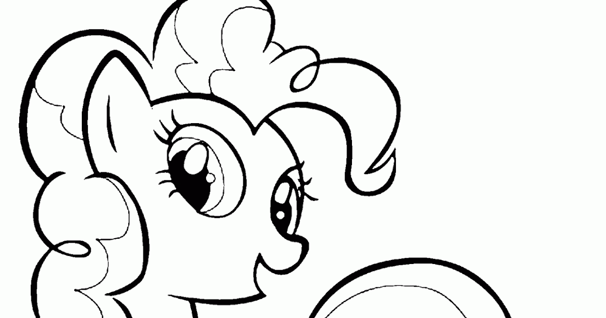 My Little Pony: Dibujos para colorear de Pinkie Pie de My 