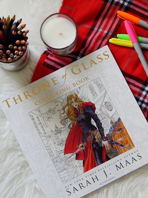 Throne Of Glass Colouring Book | sprinkledpages