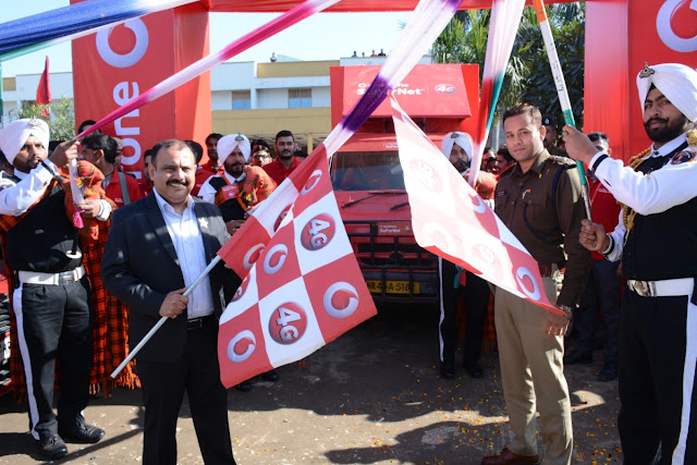 Vodafone Supernettm 4G launched in Yamunanangar