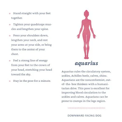 AQUARIUS yoga post info