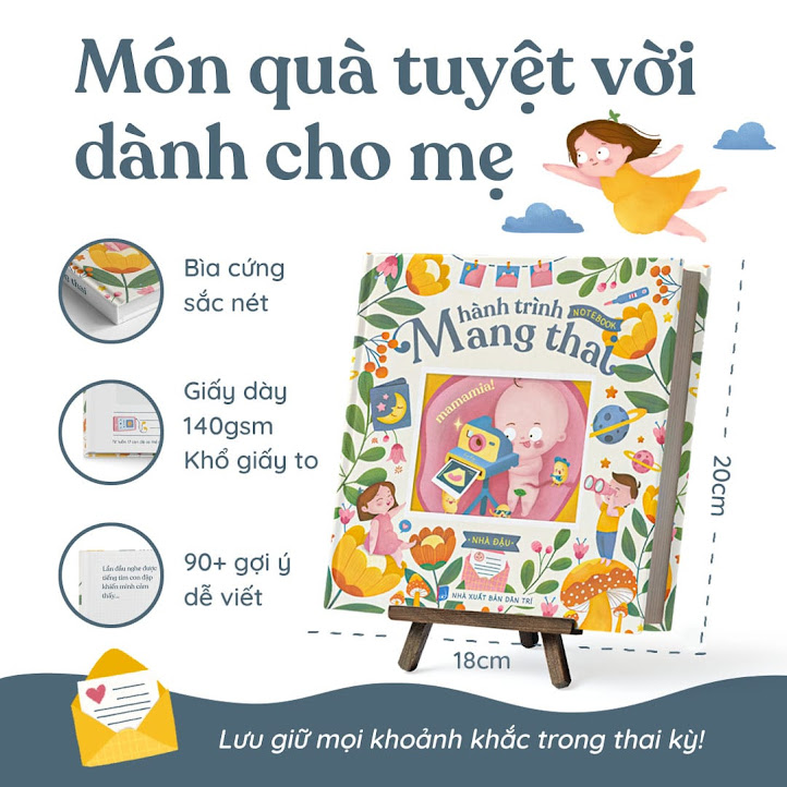 [A116] Top 3 cuốn sách mang thai cung cấp kiến thức hữu ích cho Bà Bầu