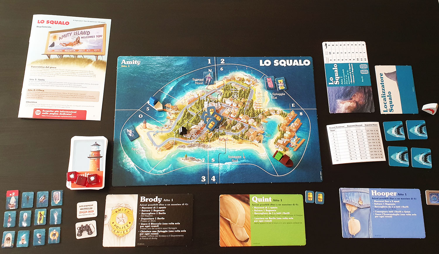 Lo squalo gioco da tavolo Ravensburger recensione AntroBoard