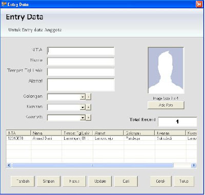 Software KTA Pramuka V.2.0 - IchaSoft - Software Kartu Anggota