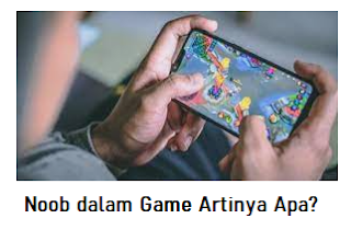 Noob dalam Game Artinya apa