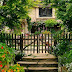 Garden gate and pathway