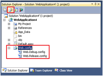 VB.net web.config Transform