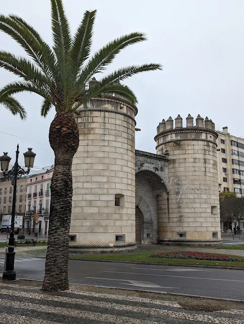 Puerta de Palmas in Badajoz Spain