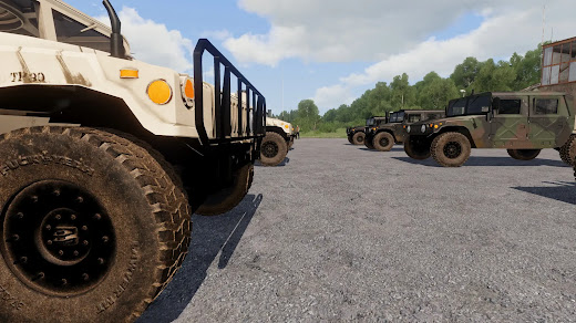 新しいM1025  HMMWV