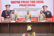 Kapolda Sulsel Pimpin Rapim Polri Tahun 2024 Polda Sulsel