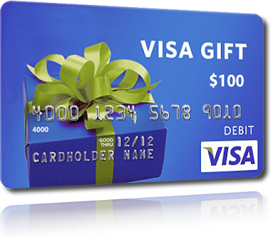  Get a $100 Visa Gift Card!