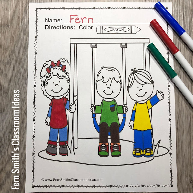 Click Here to Grab This Back to School Coloring Pages Resource!