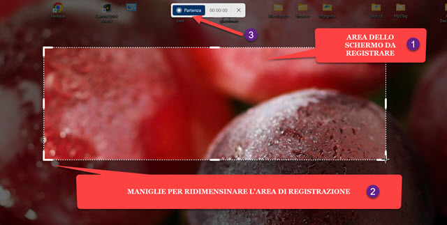 registrazione dello schermo con window 11