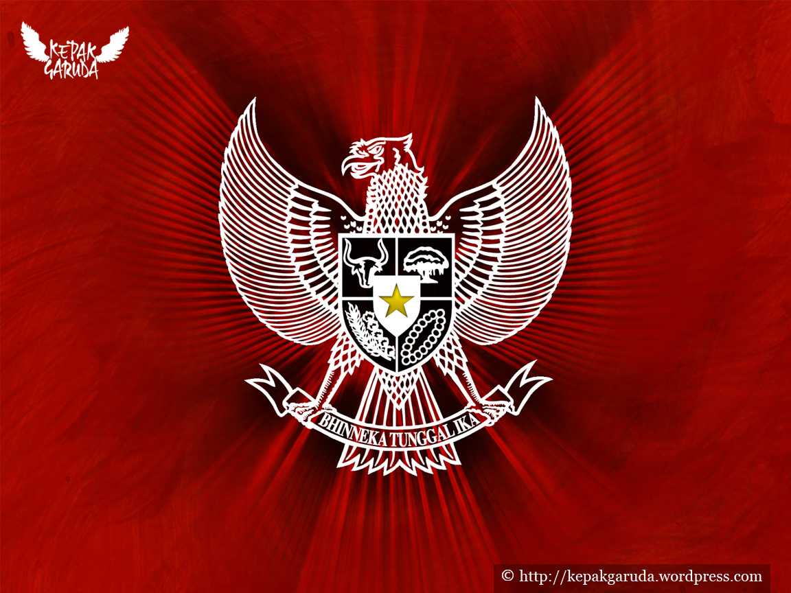 Indonesia Gambar Burung Garuda Pancasila Lambang Negara 