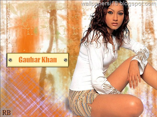 Facial Bleaching Gauhar Khan