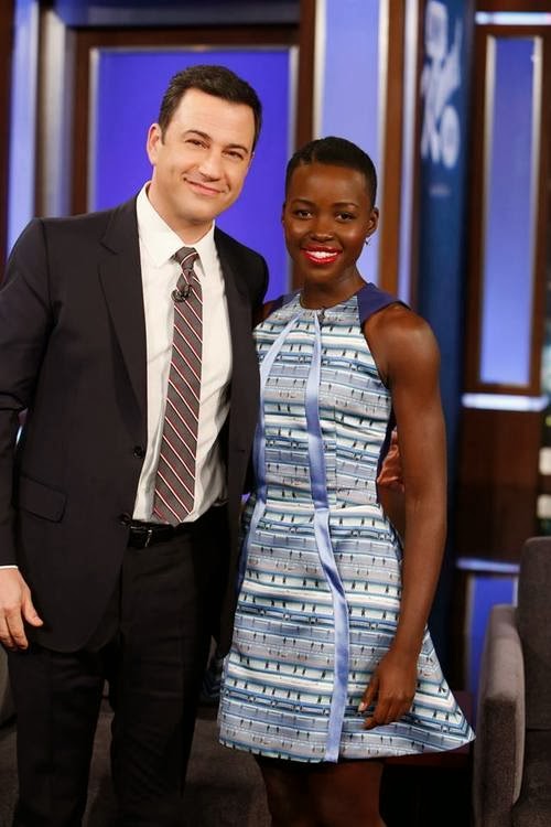 WATCH: Lupita Nyong'o in Jonathan Cohen on Jimmy Kimmel Live