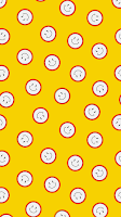 Preppy Wallpaper Smiley Face