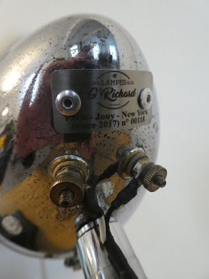 griglia, grille, luxor 782, phare, vélo, moto, cibié, new watson, radio, jouy le chatel, éclairages, lampe, lampesgrichard, richard, grichard, g’richard, vintage, ancien, retro, atelier, désign, industriel, édison, brocante, loft, dans le noir, ampoule