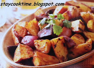 grilled potatoes
