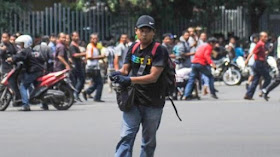 Foto Teror Bom Jakarta Yang Dilakukan ISIS