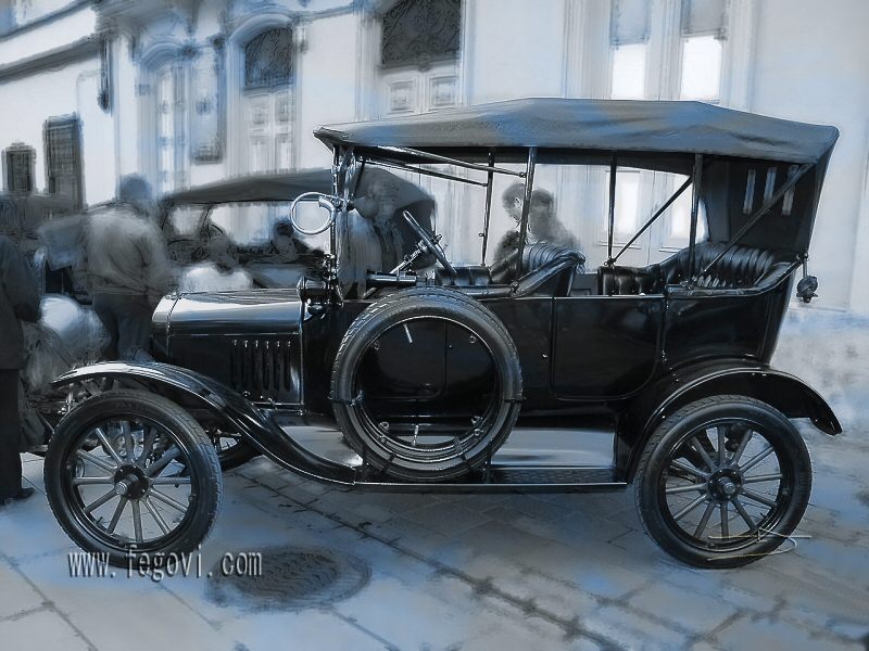 El carro en la antig edad era considerado como un lujo el cual s lo se 