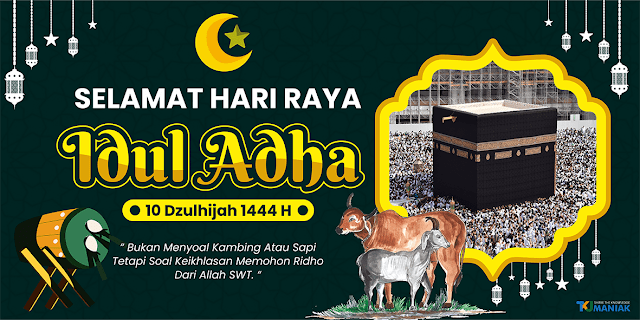 UCAPAN IDUL ADHA 1444 H