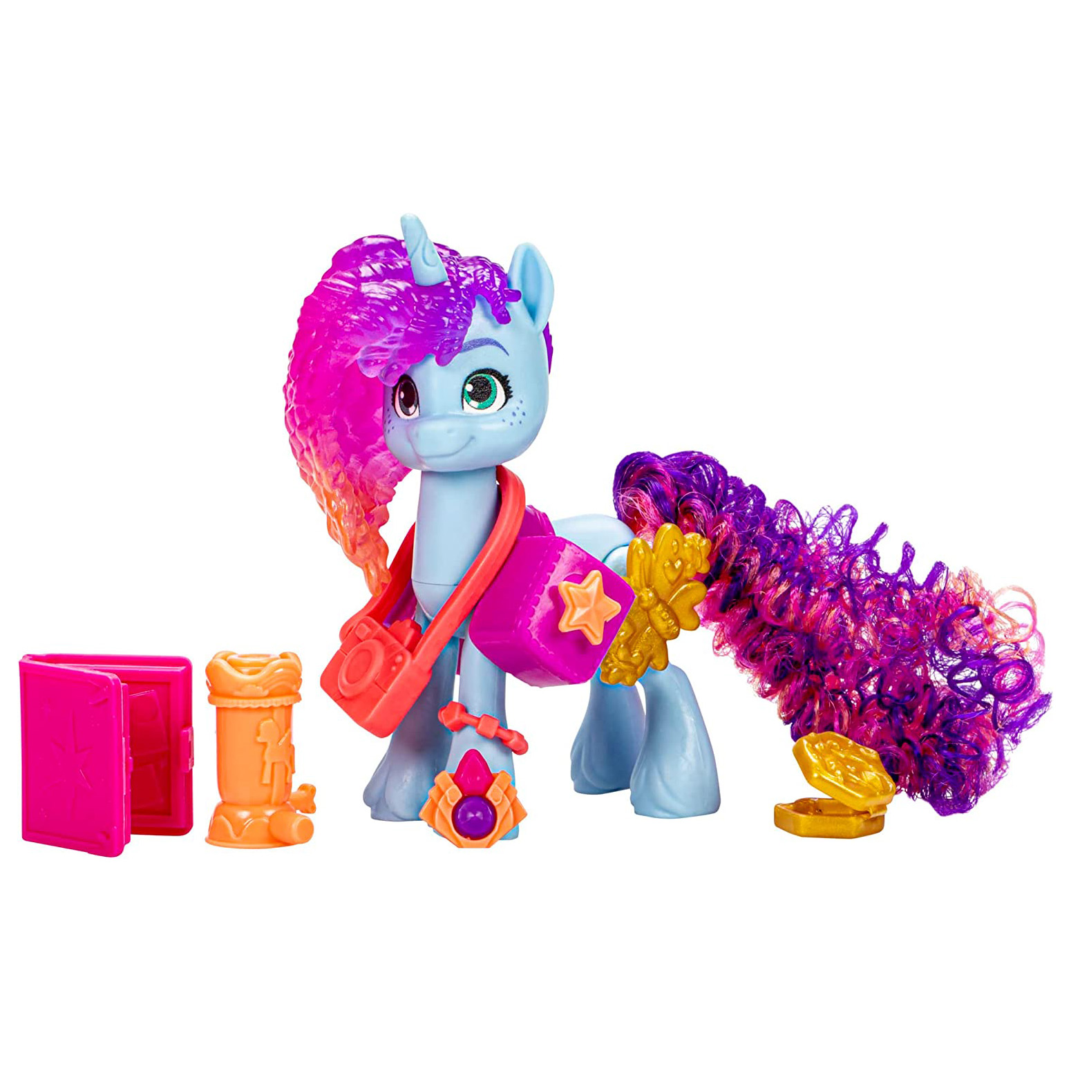 My Little Pony Rainbow Celebration Pinkie Pie, Izzy Moonbow, Rainbow Dash, Sunny Starscout, Twilight Sparkle & Minty Figure 6-Pack
