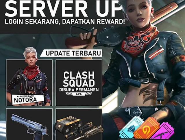 Cara Maintenance Free Fire (FF) Sampai Selesai, Segera Login dan Dapatkan Reward