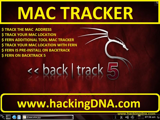 MAC TRACKER ON BACKTRACK 5 