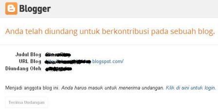 cara mengganti email blog