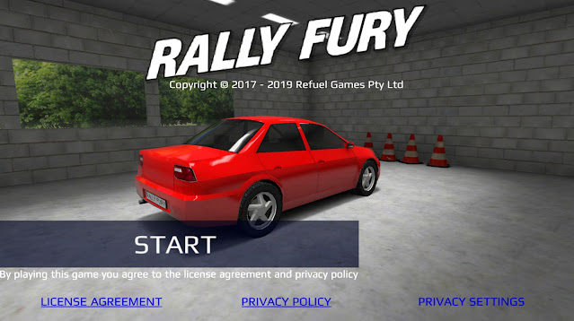 رالي فيوري - Rally Fury – Extreme Racing  اللعبة مصممة من قبل شركة صناعة الألعاب Refuel Games Pty Ltd فيزياء سباق واقعية على الأسفلت والطرق والثلوج.