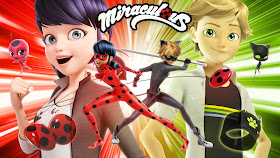 miraculous ladybug and cat noir, animation, poster