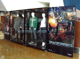 Original Transformers 2 ArcLight Hollywood costume display