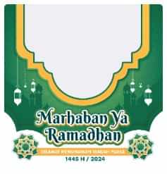 bingkai twibbon ramadhan 1445 hijriah