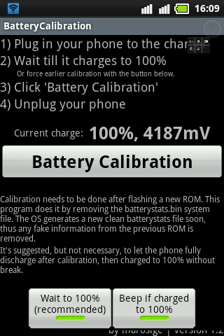 Battery calibration on rooted Android