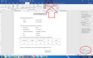 Cara Membuat Mail Merge (Mailing) Di Word 7