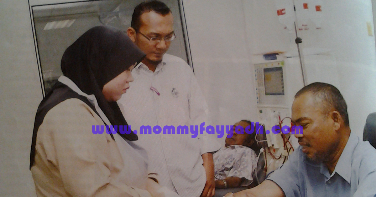 Mommy Fayyadh - Super WAHM: Kehidupan: Buah Pinggang Rosak 