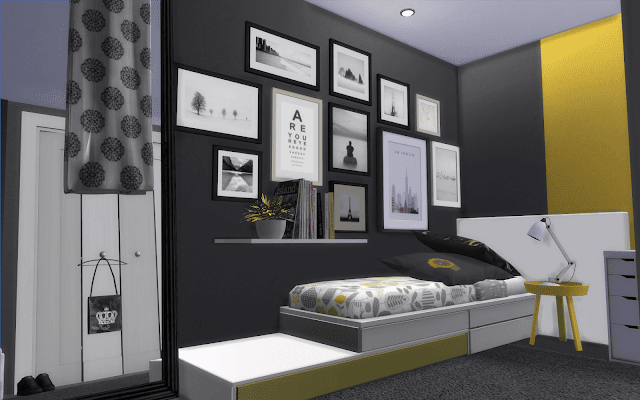 chambre taxi sims 4