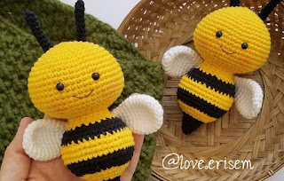 PATRON GRATIS ABEJA AMIGURUMI 38290